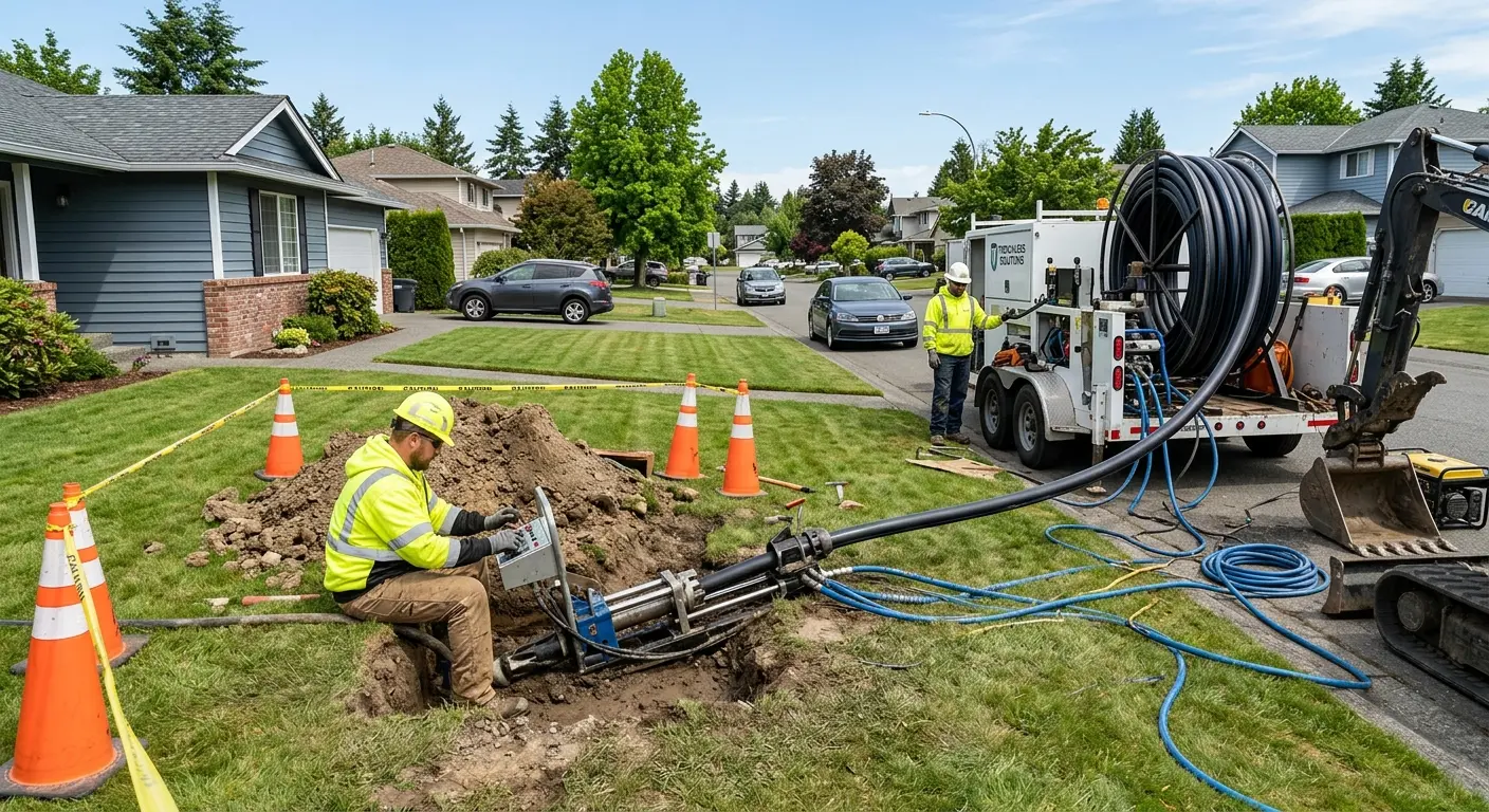 Sewer Line Repair in Noble, OK